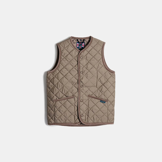 LVH THORNHAM Lavenster Quilted Gilet Cork