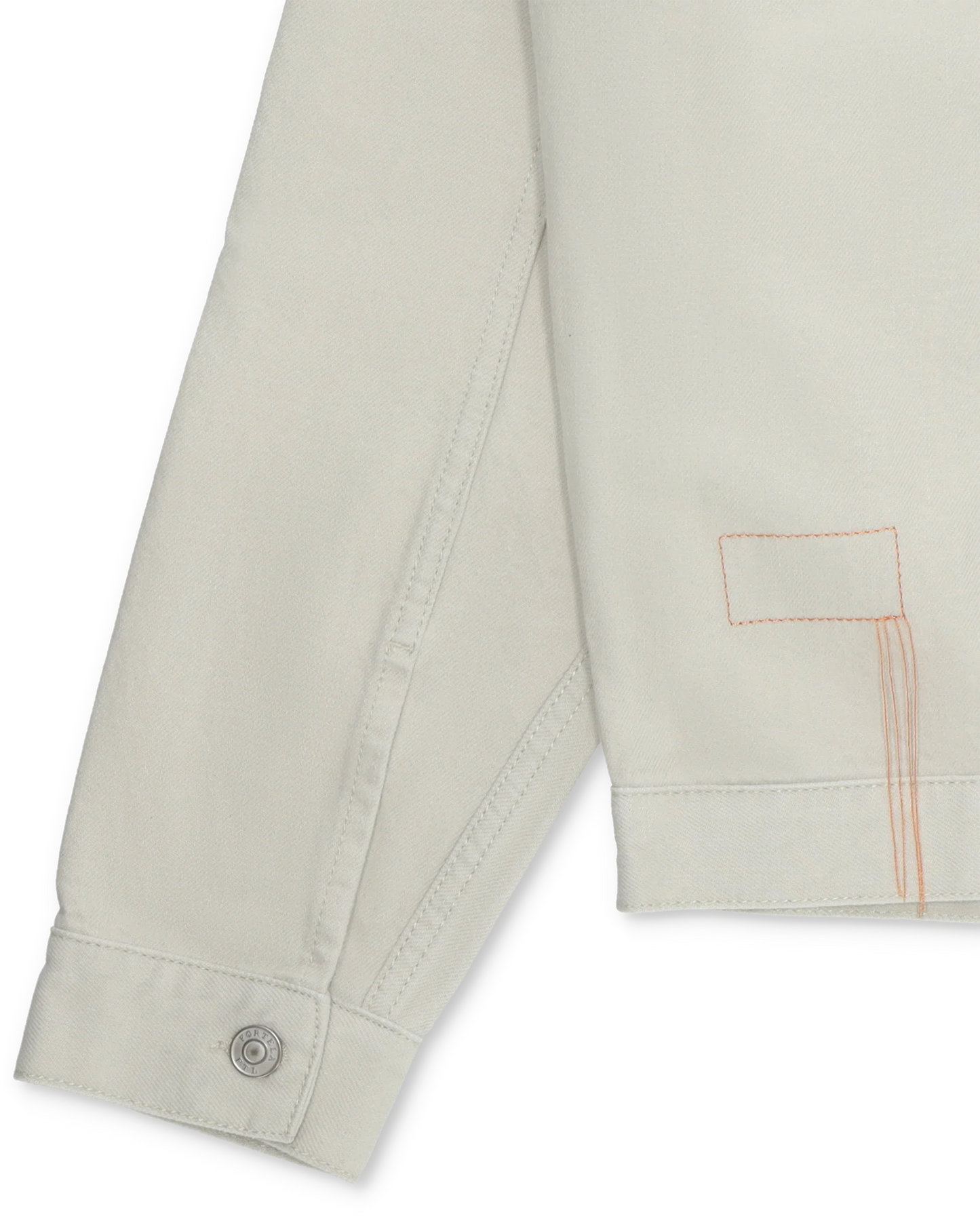 Fortela Type 1 Cotton Drill Jacket Off White