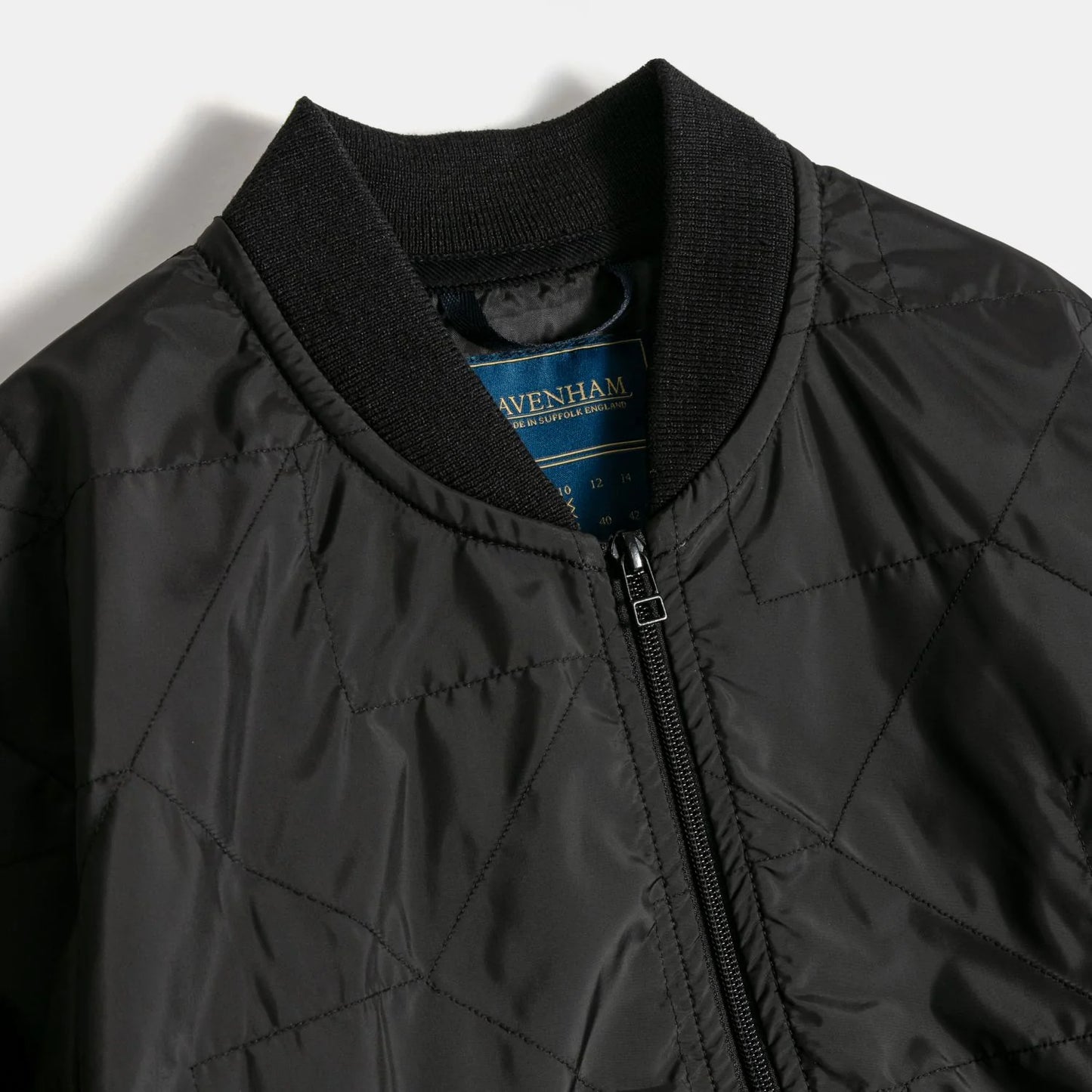 LVH BOMBER Unwadded Lightweight Jacket Sable Black