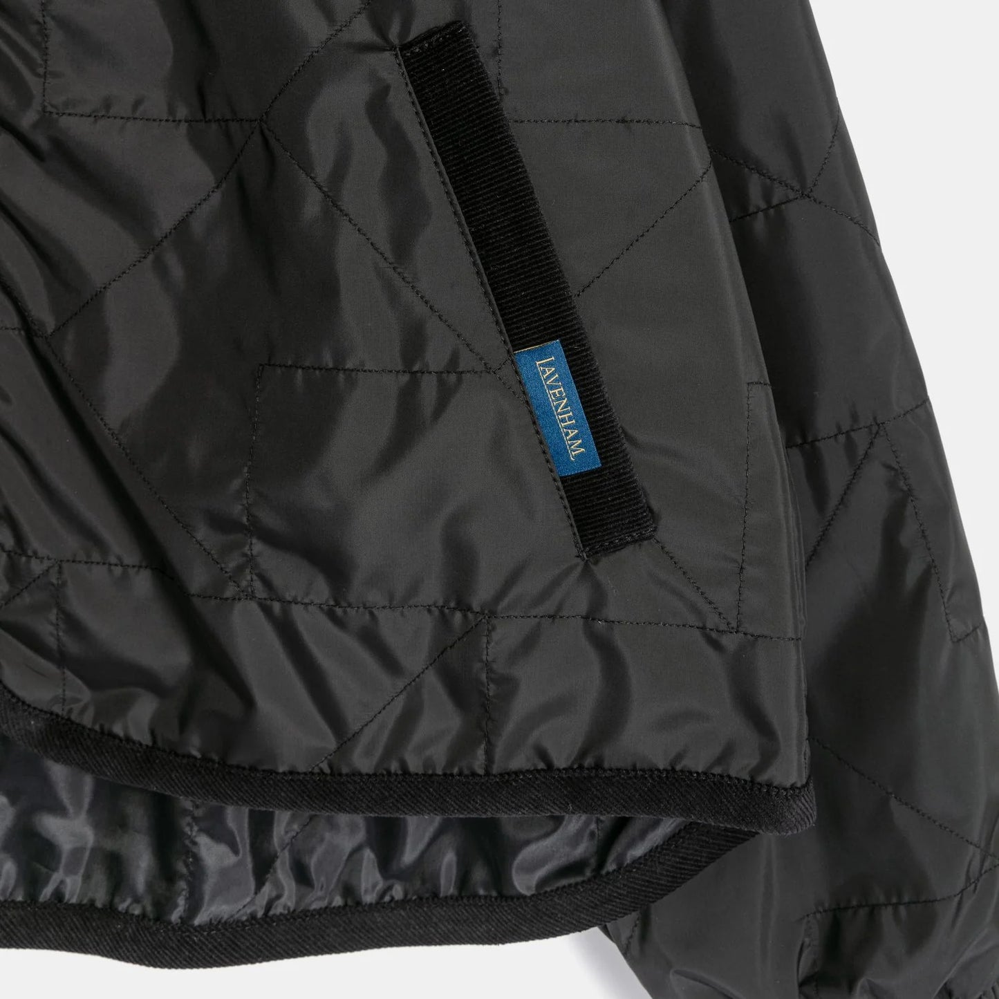 LVH BOMBER Unwadded Lightweight Jacket Sable Black