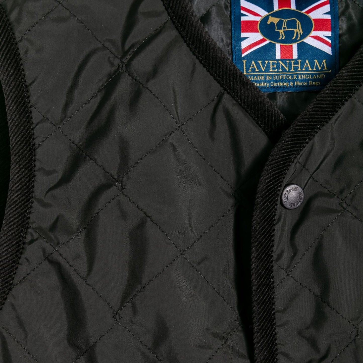 LVH THORNHAM Unwadded Lavenster Sable Black
