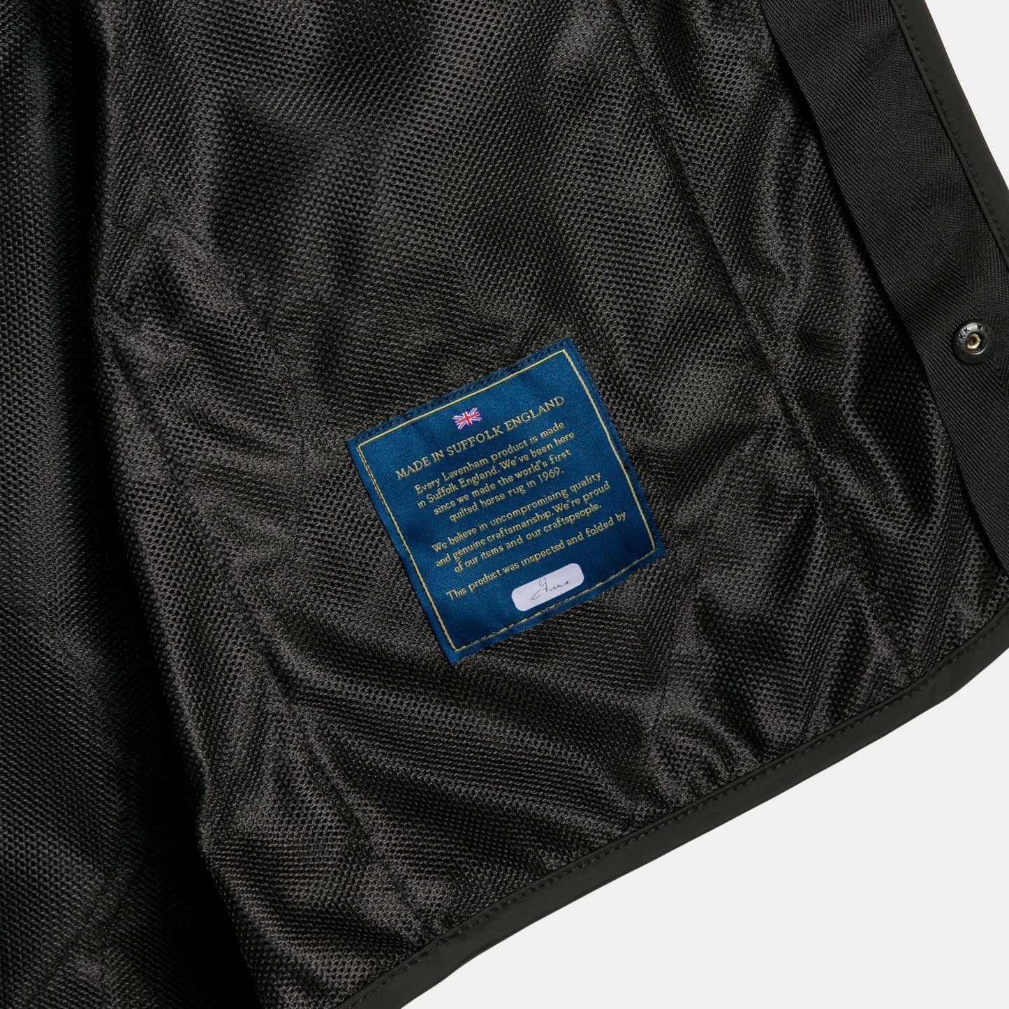 LVH Lightweight THORNHAM Unwadded Lavenster Sable Black
