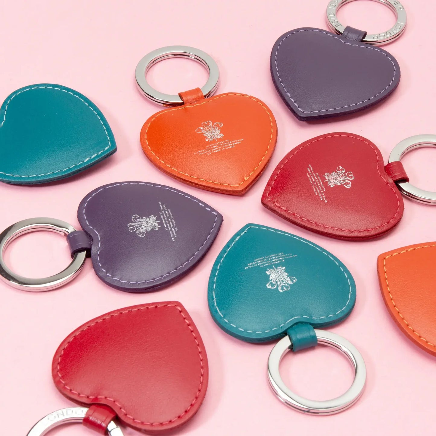 ETR Sterling Heart Key Fob