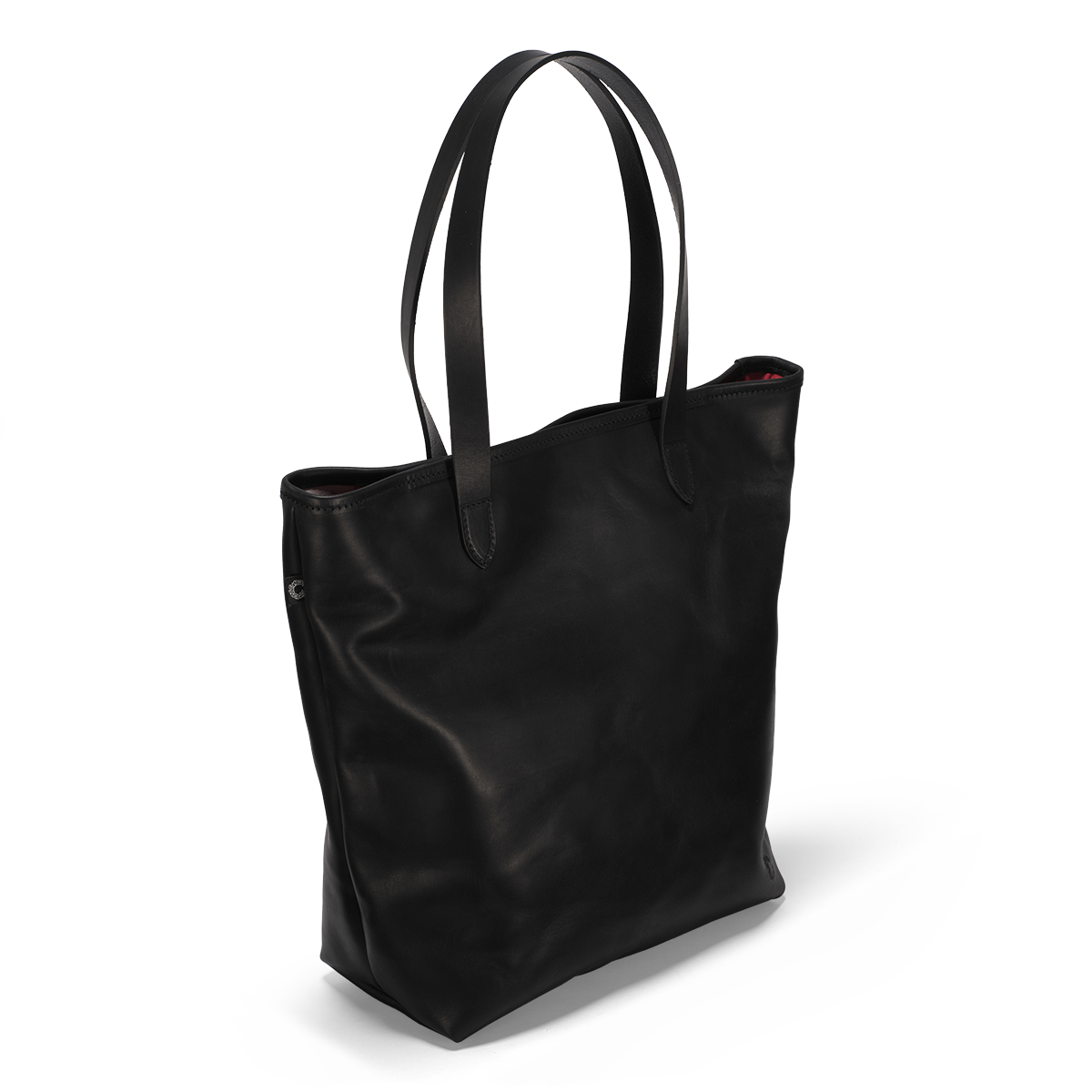 CRT Vintage Leather Tall Tote Bag