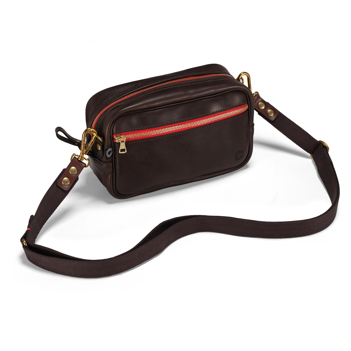 CRT Vintage Leather Mini Box Bag