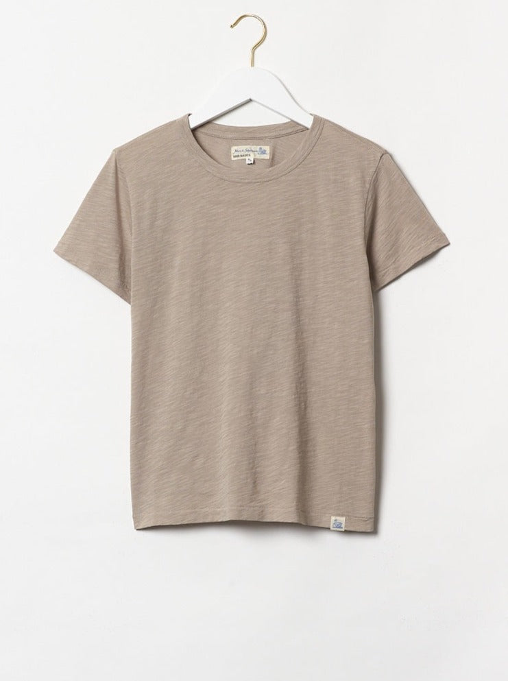 MZB Good Basics WSCT20 Pima Cotton T-Shirt 4,6oz, Relaxed Fit Greige