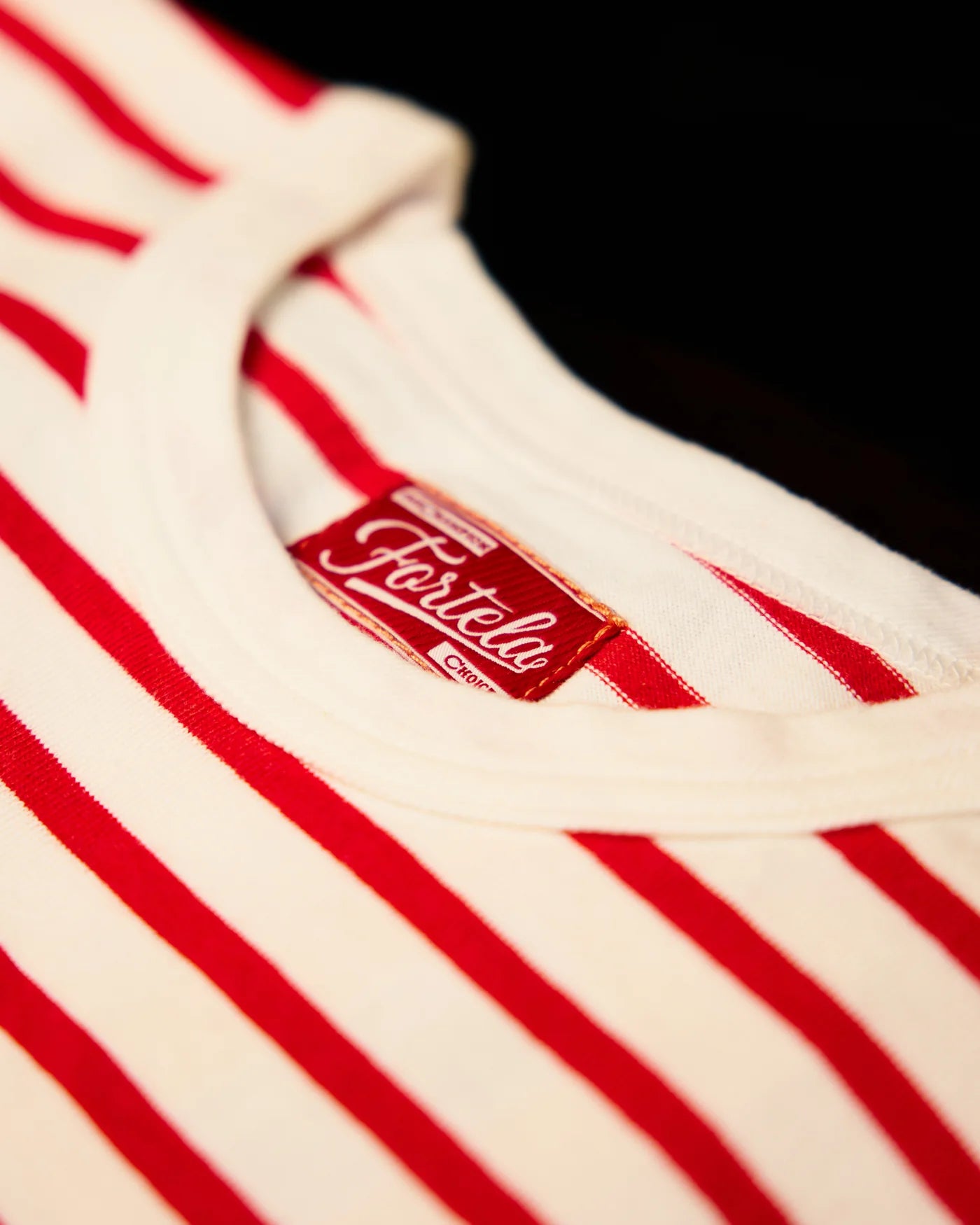 FTA Stripe T-Shirt Red / White