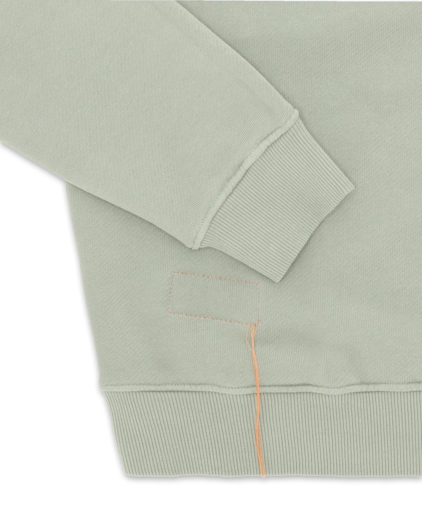 FTA YALEPM Long Sleeves Half Zip Sweatshirt Agave
