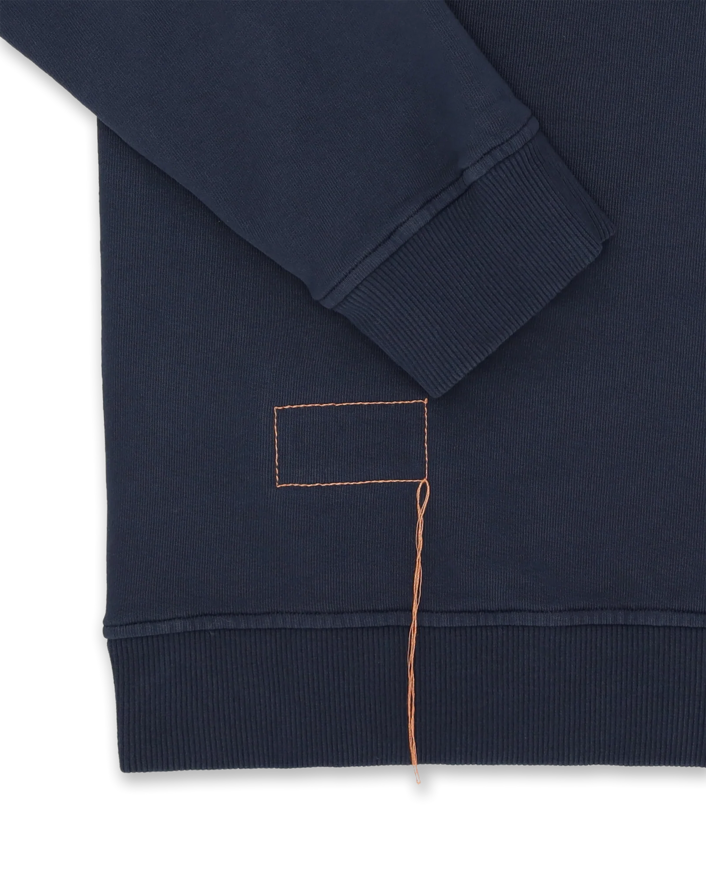 FTA YALEPM Long Sleeves Half Zip Sweatshirt Indigo