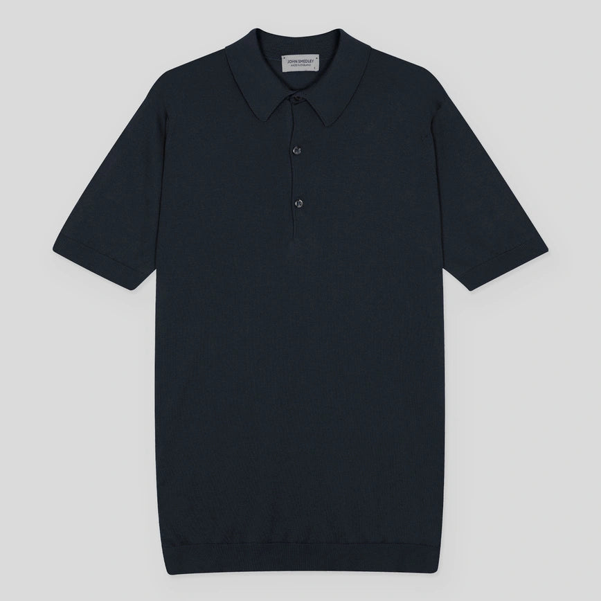 JSY ADRIAN Men Sea Island Cotton Shirt Flint