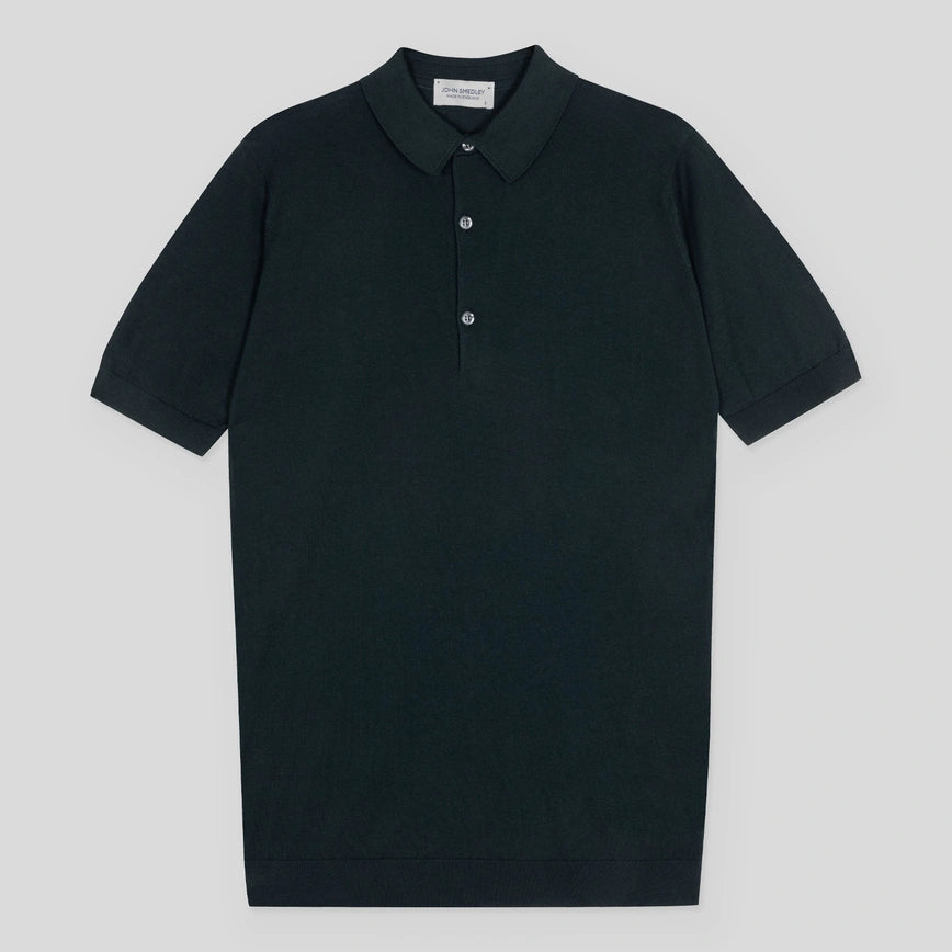 JSY ADRIAN Men Sea Island Cotton Shirt Rainforest