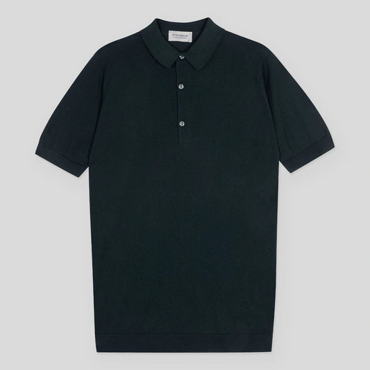 JSY ADRIAN Men Sea Island Cotton Shirt Rainforest