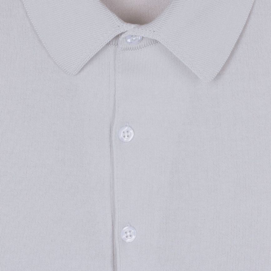 JSY ADRIAN Men Sea Island Cotton Shirt White