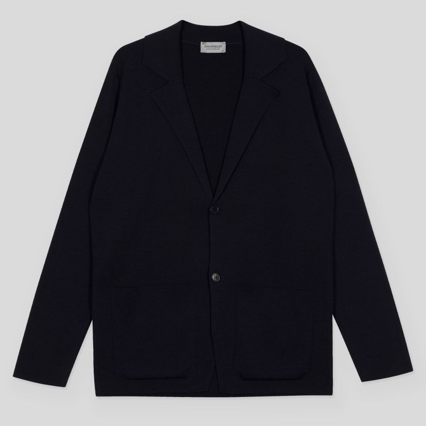 JSY Autry Men Merino Jacket Midnight
