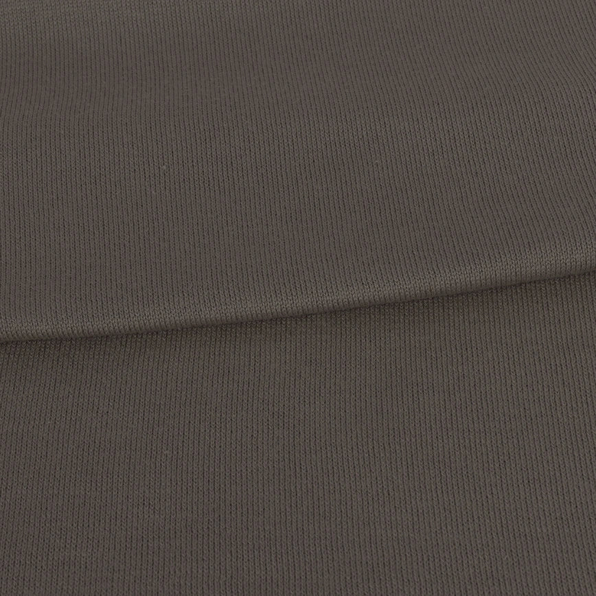 JSY Men Sea Island Cotton Skipper Collar Long Polo Shirt Beige Musk