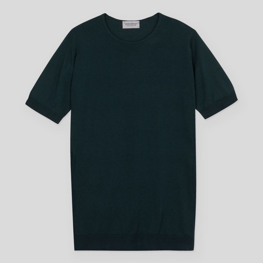 JSY BELDEN Men Sea Island Cotton T-Shirt Rainforest