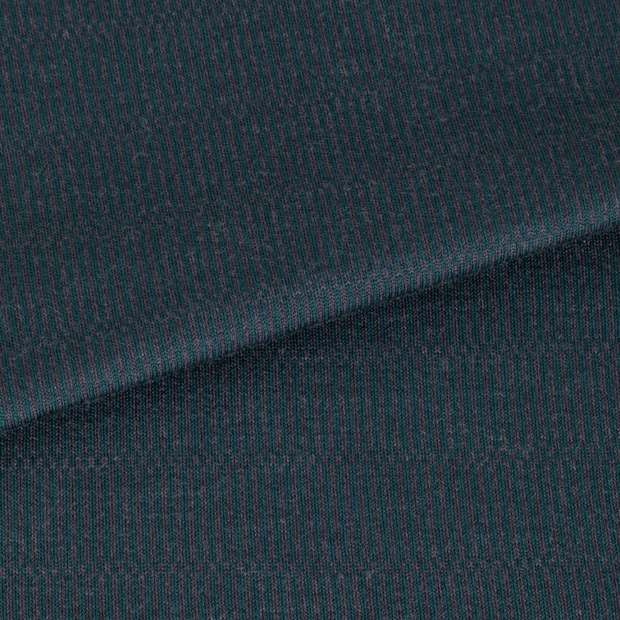 JSY HERBIE Merino Jacquard Pattern Long Polo Shirt Richardson Green/Hepburn Smoke