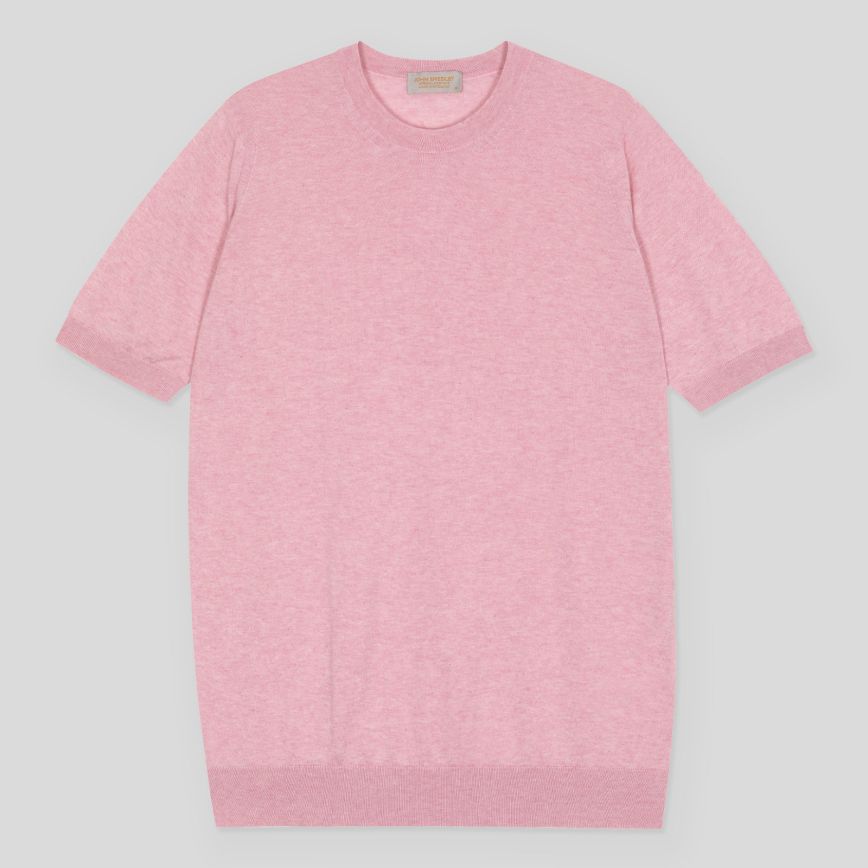 JSY Men Cotton & Cashmere T-shirt Roseate