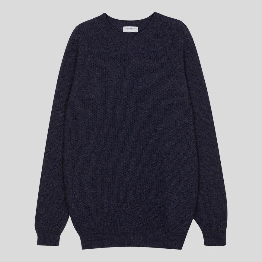 JSY COUPER British Wool Pullover British Blue
