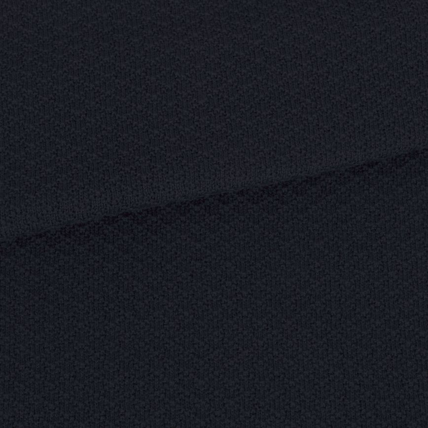 JSY DONALL Textured Sea Island Cotton Jumper Navy