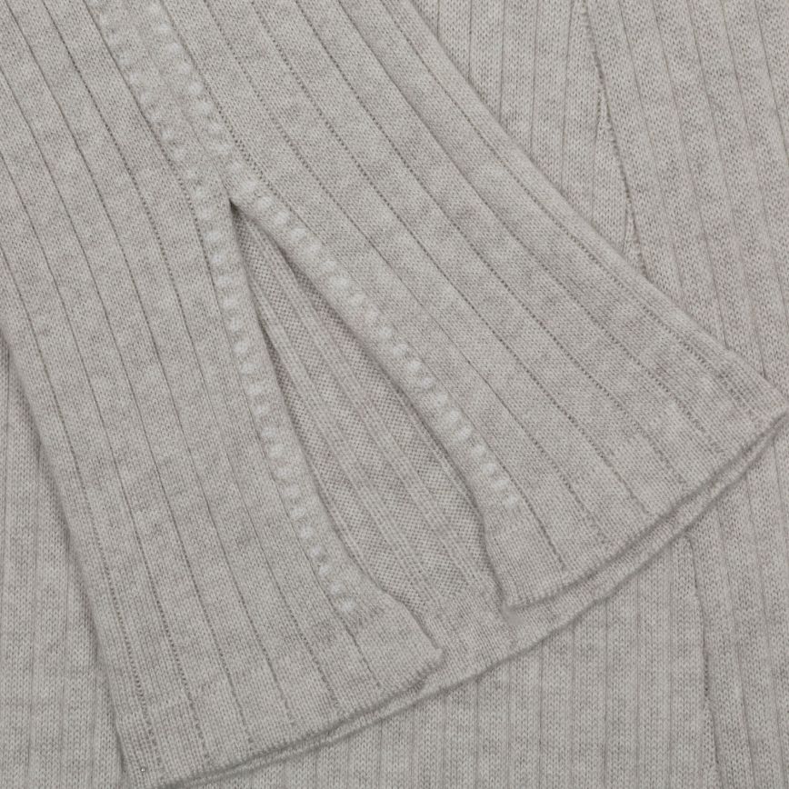 JSY ESKDALE Women Merino Wool Dress Col. 2 Grey Fleece / Snow White