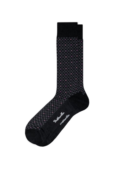 PTA FORBES Mini-Box Filet Merino Wool Socks