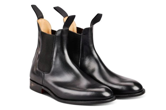 TKS GIGIO Chelsea Boots leather Sole Black Calf
