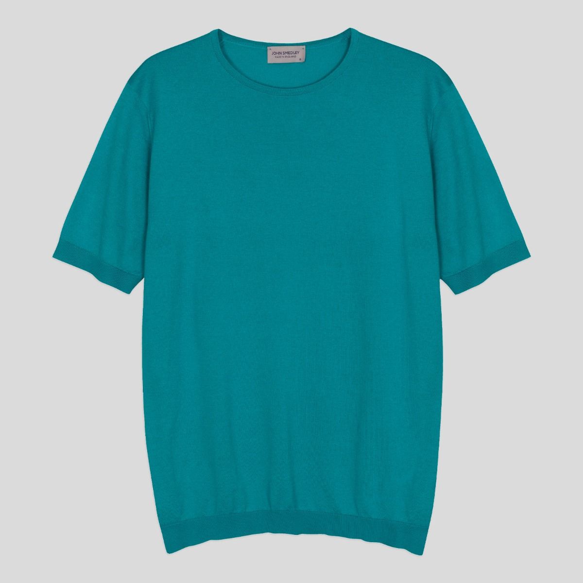 JSY BELDEN Men Sea Island Cotton T-Shirt CN SS Skipper Blue