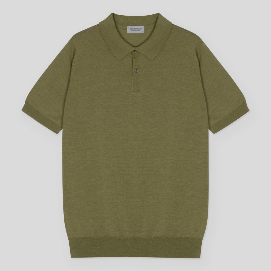 JSY Men Merino X Cotton Polo Shirt Verne