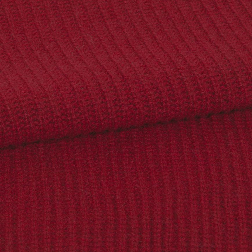 JSY TABAT Women Cashmere X Merino Roll Neck Pullover Vermillion
