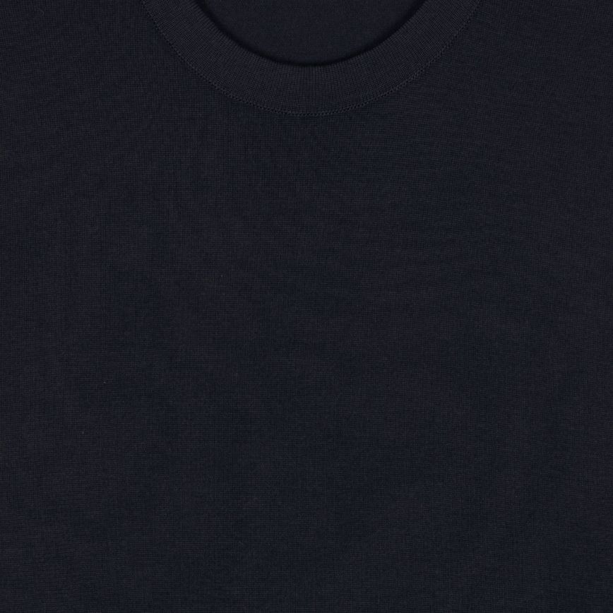 JSY Men Sea Island Cotton Jumper Navy