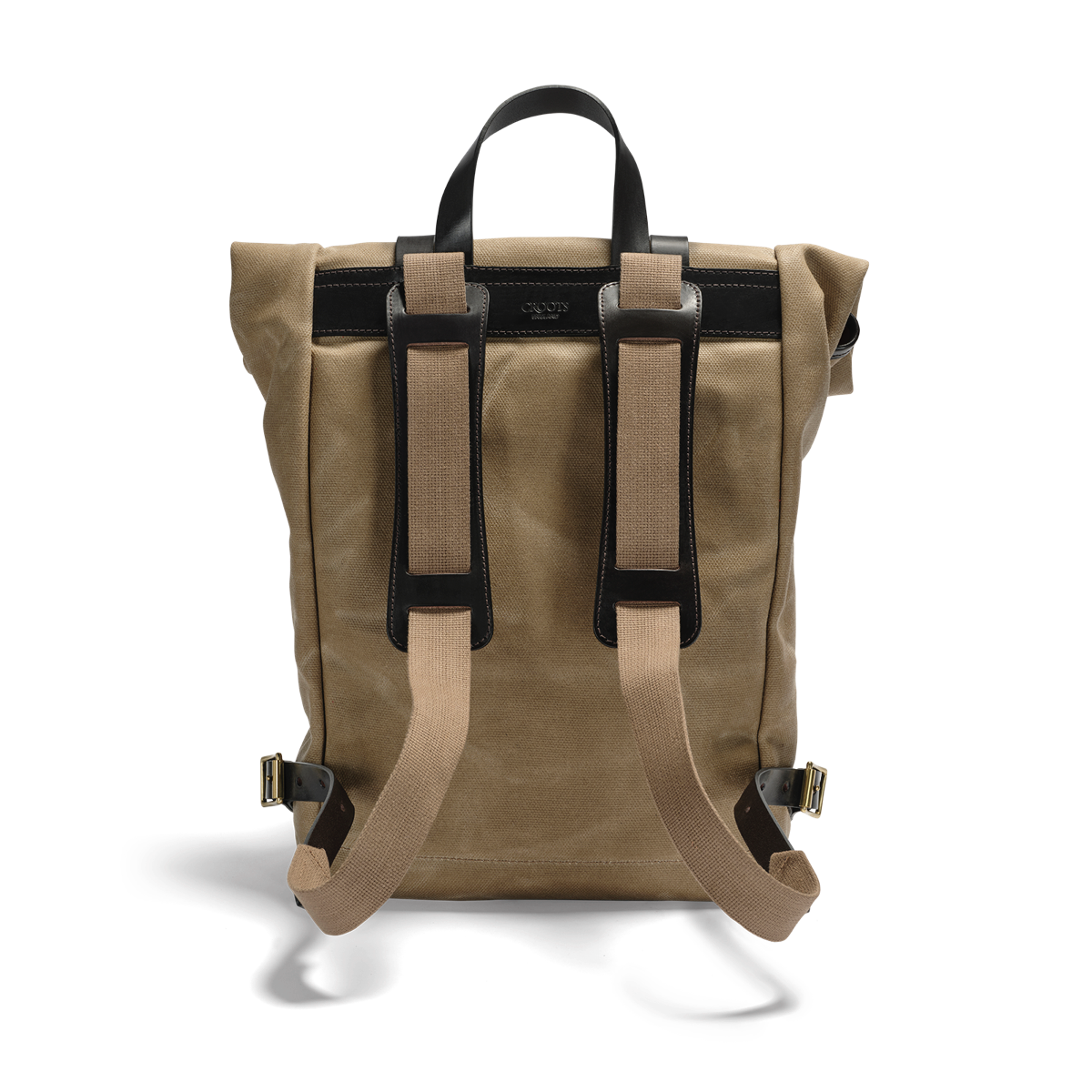 CRT Vintage Waxed Roll Top Backpack