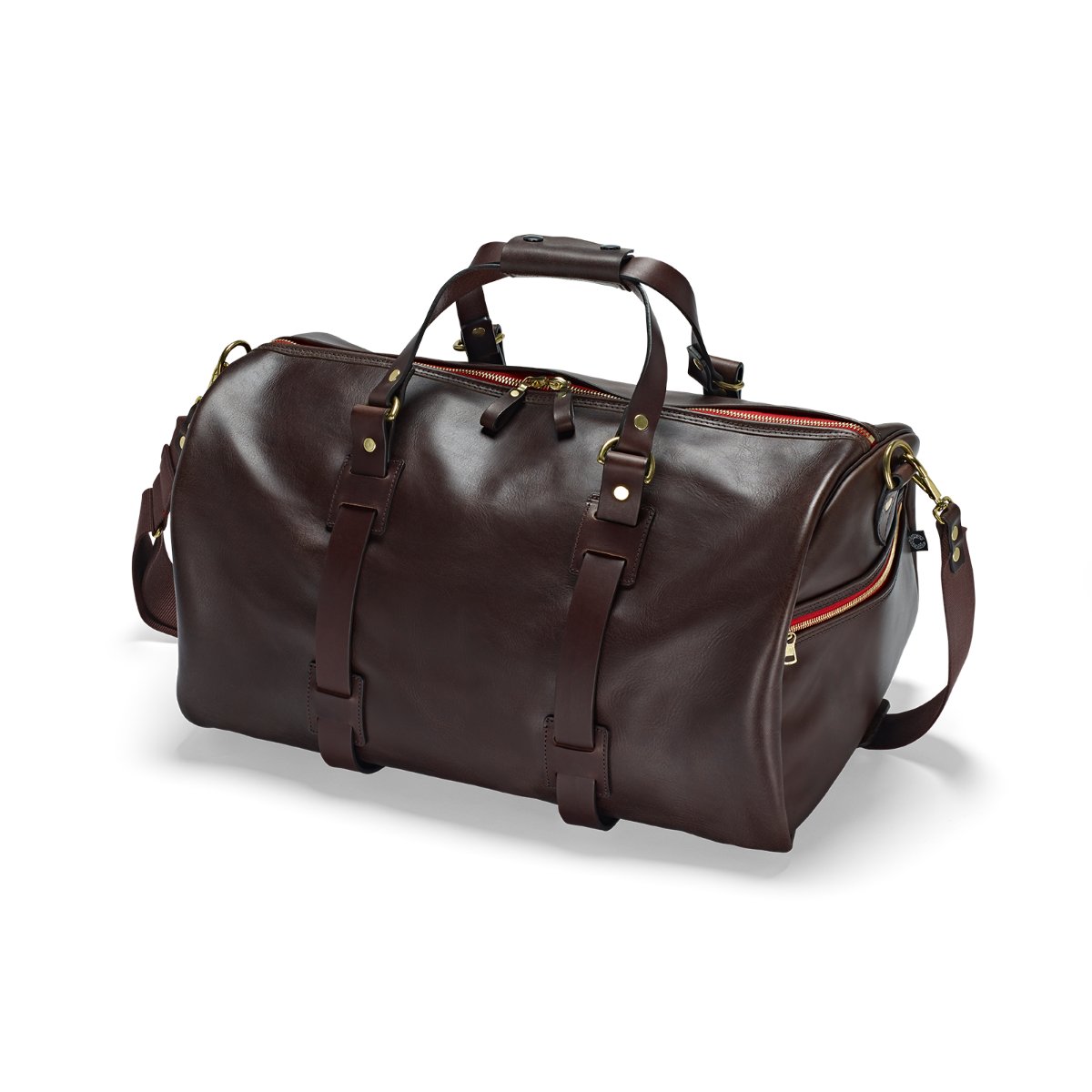 CRT Vintage Leather Duffle Holdall