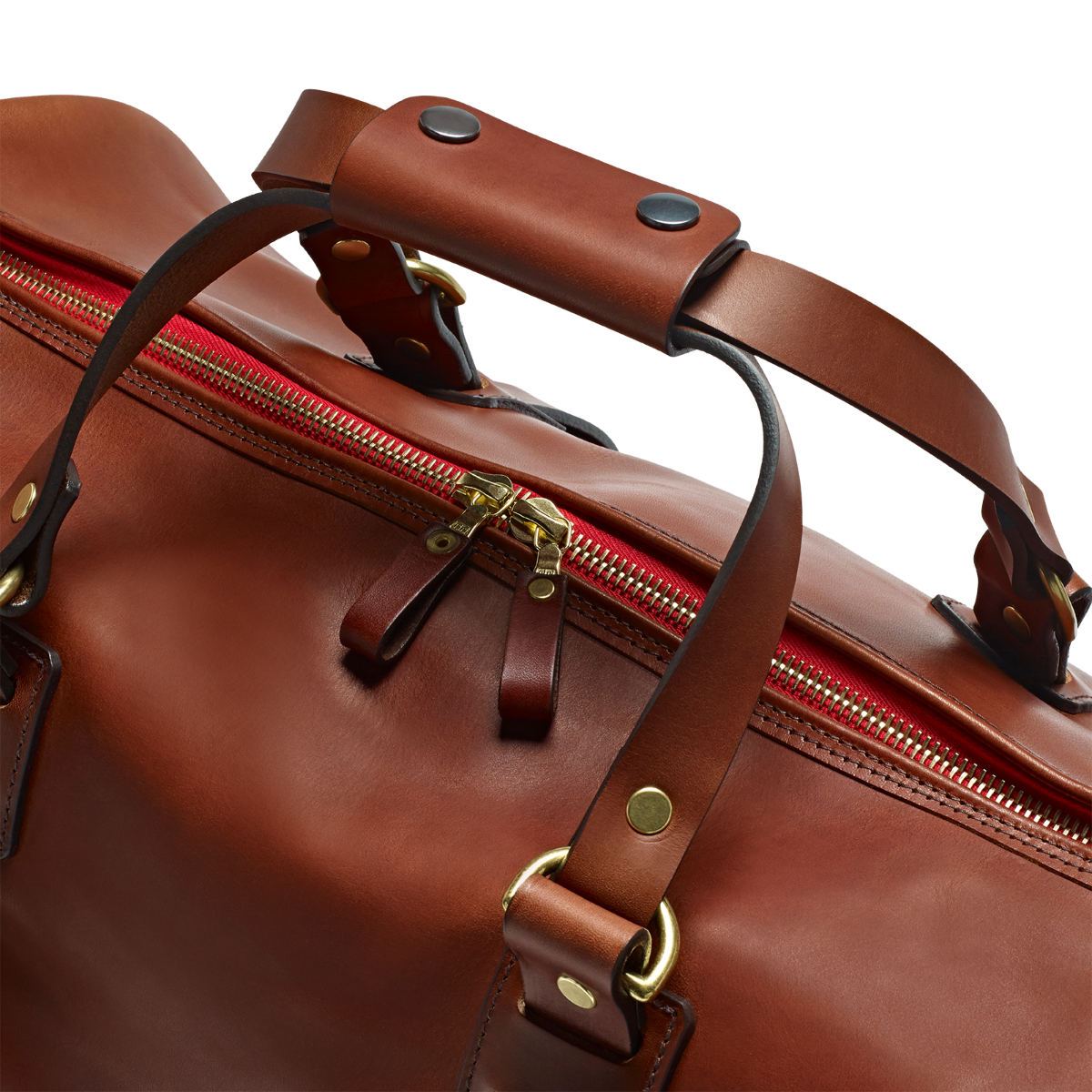 CRT Vintage Leather Duffle Holdall
