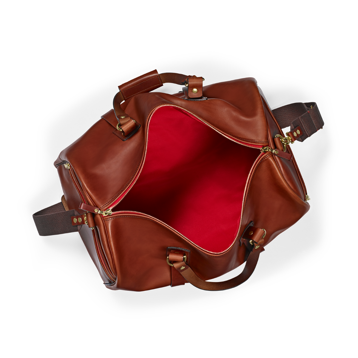 CRT Vintage Leather Duffle Holdall