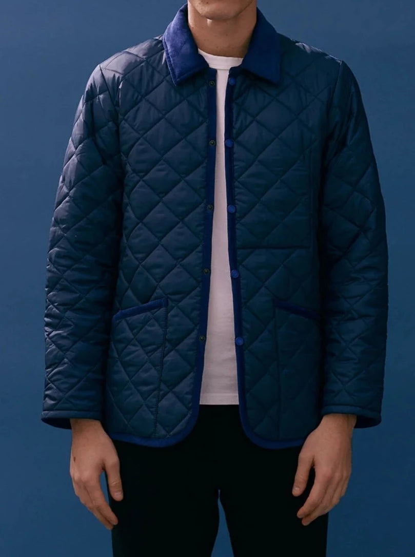 LVH RAYDON Lavenster Quilted jacket Harbour Blue