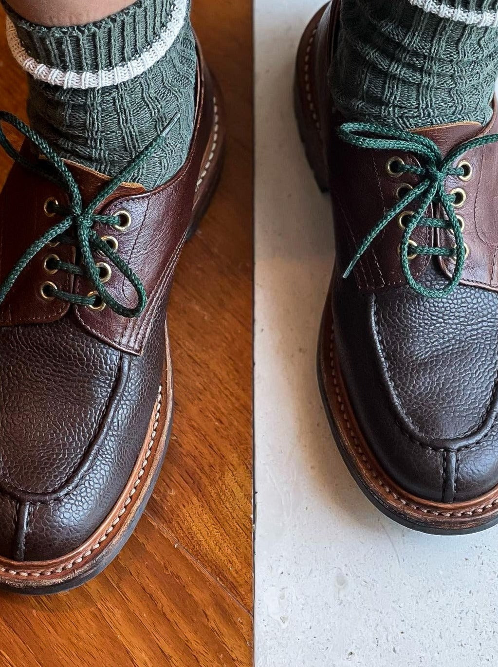 TKS x HOUSES MTO10 APRON Handsewn Brown