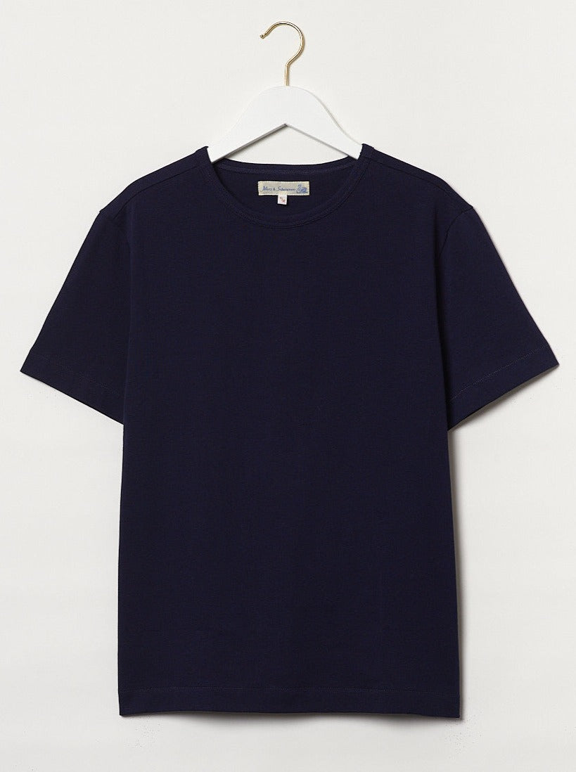 MZB Men's 215 Classic T-Shirt Ink Blue