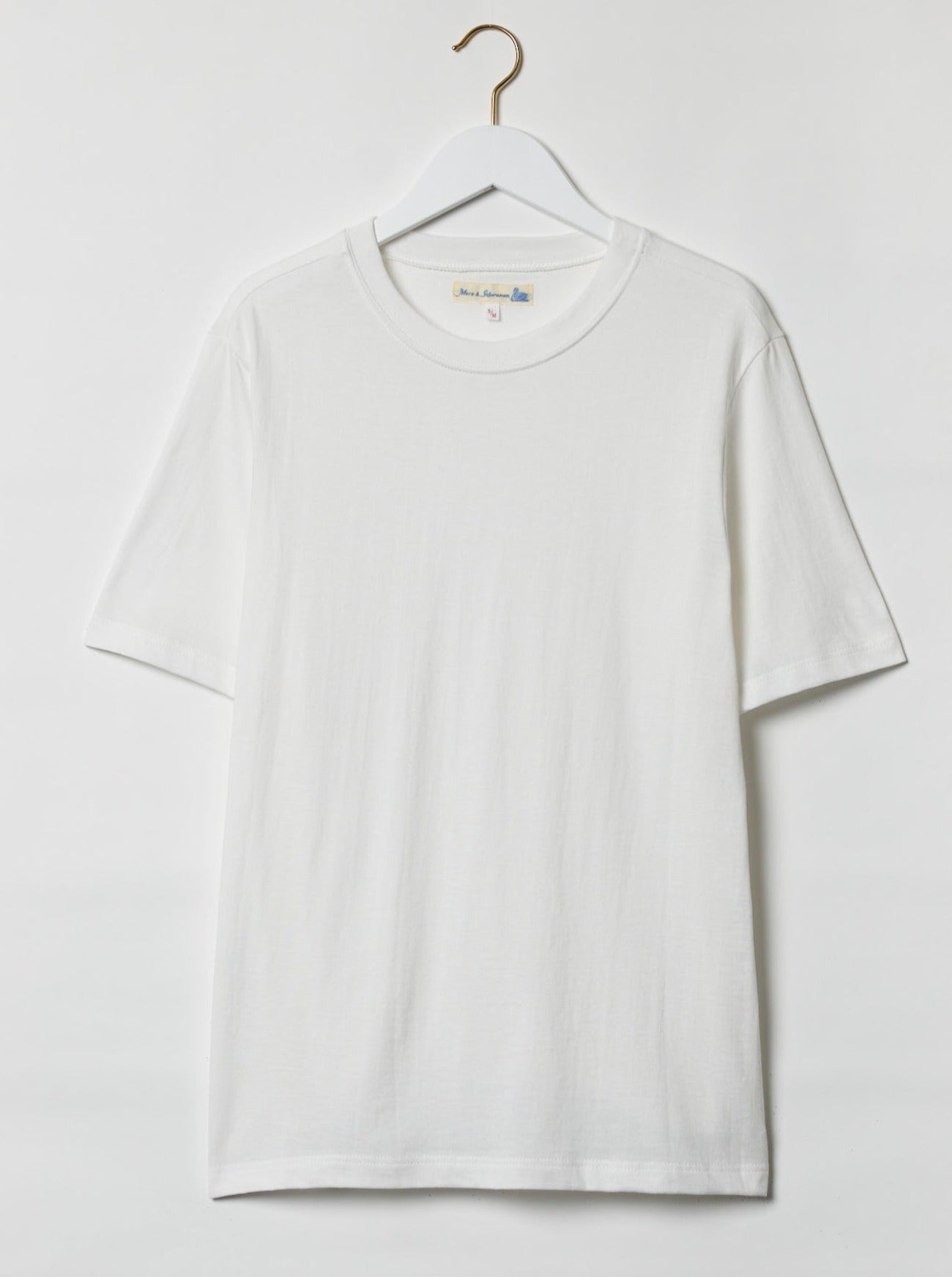 MZB Men's 1940's Relaxed T-Shirt White