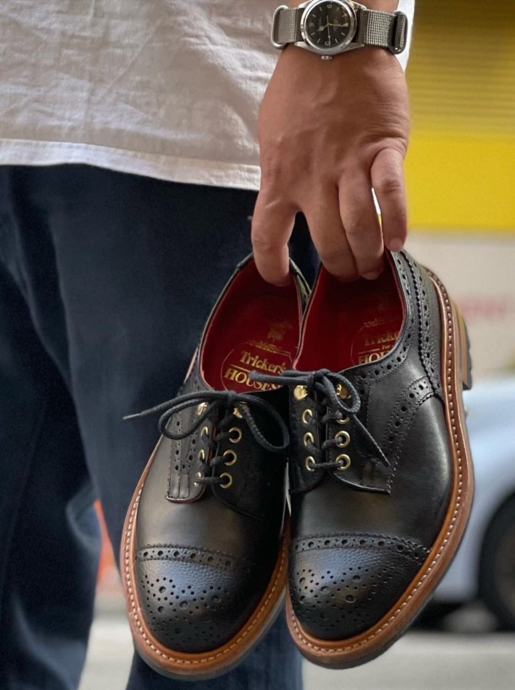 TKS MTO17 BOURTON Toecap Black