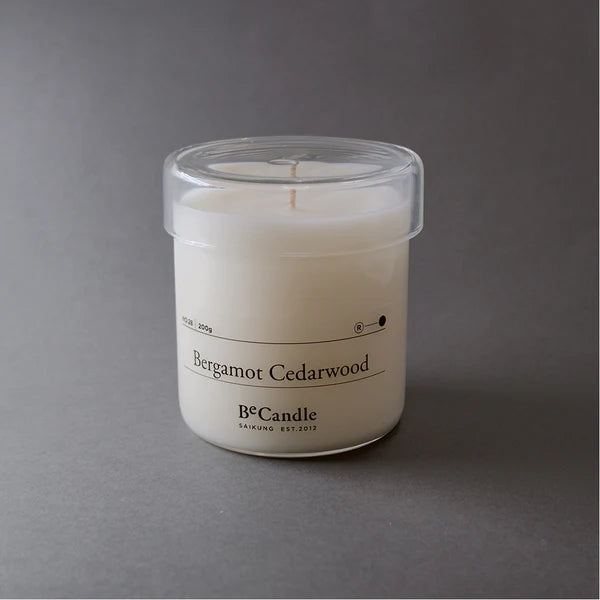 BCE Saikung Scented Candle Bergamot Cedarwood