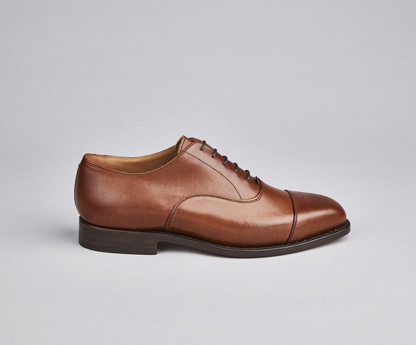TKS REGENT Plain Toecap Oxford Town Shoe