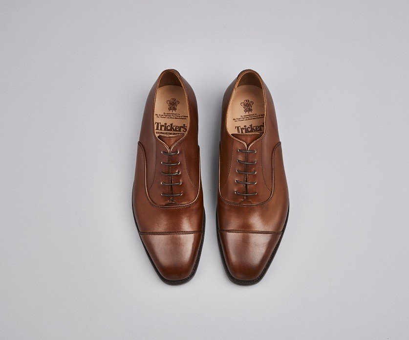 TKS REGENT Plain Toecap Oxford Town Shoe