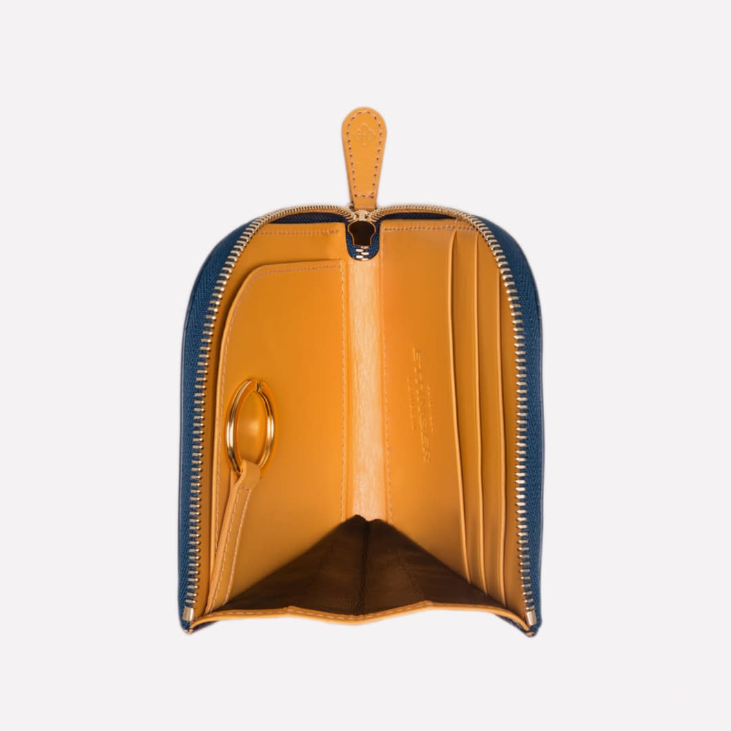 ETR Bridle Half Zip Wallet with Key Strap