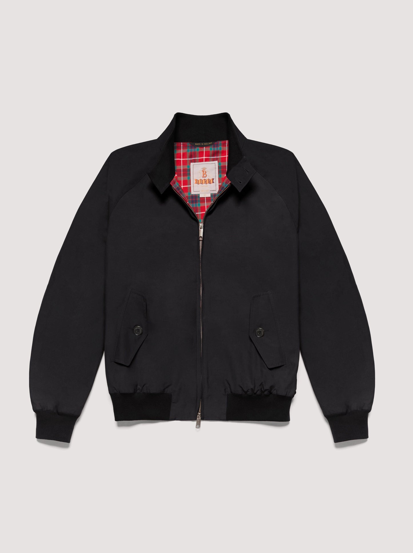 BRA G9 Classic Harrington Jacket Black