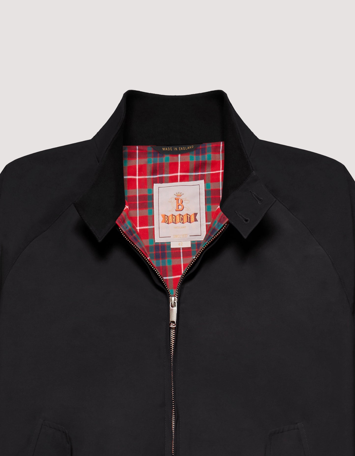 BRA G9 Classic Harrington Jacket Black