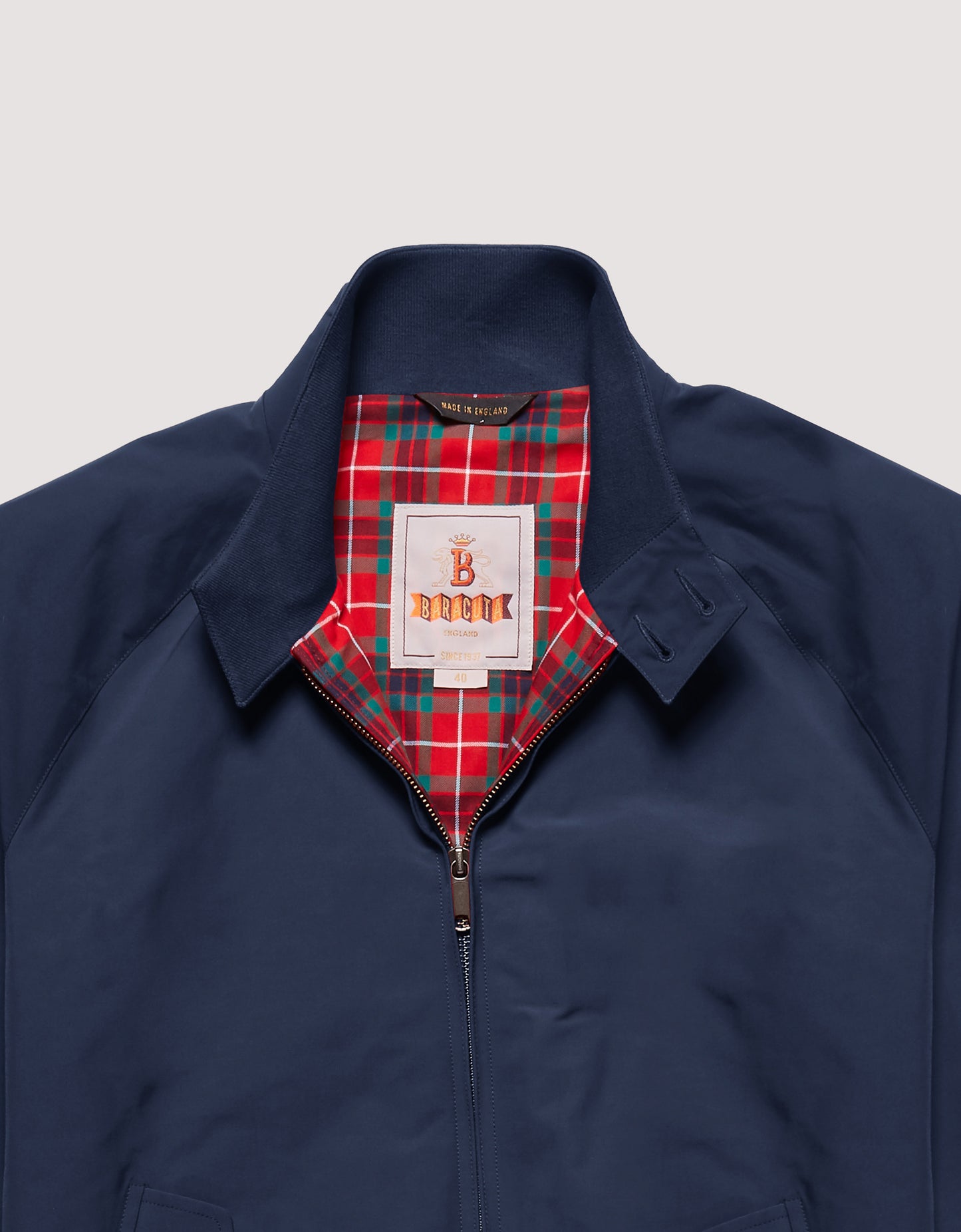 BRA G9 Classic Harrington Jacket Navy