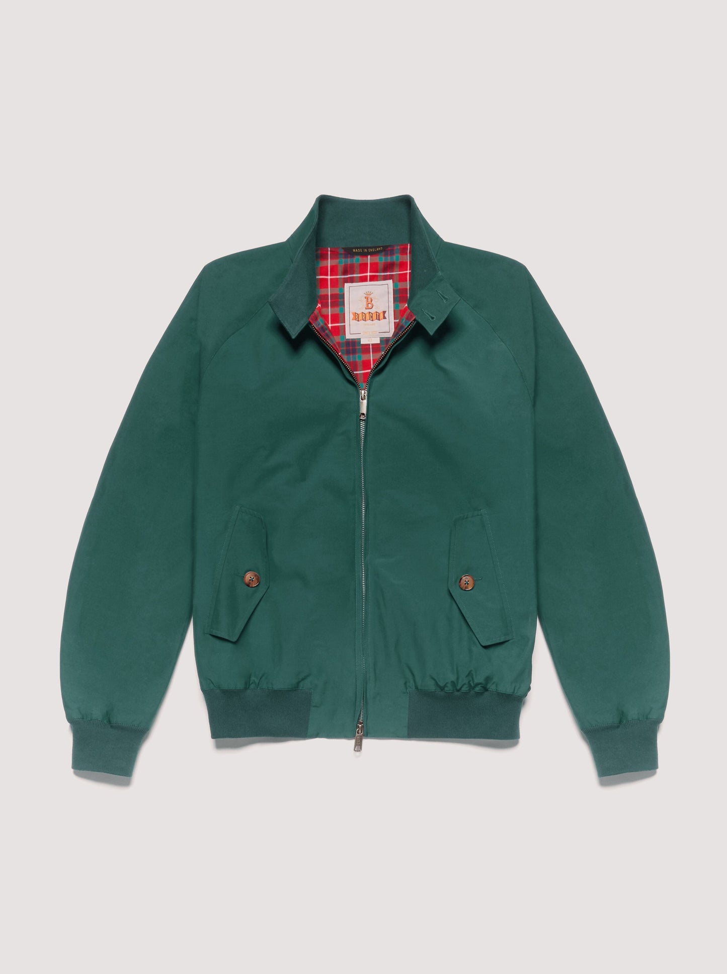 BRA G9 Classic Harrington Jacket Racing Green