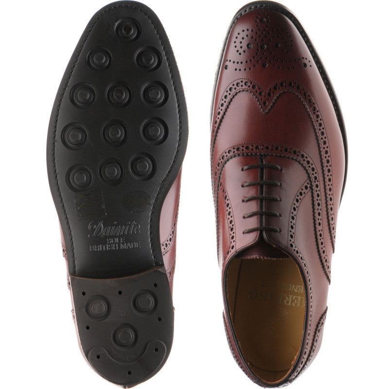HE Carnaby Dainite Sole Brogue Shoes