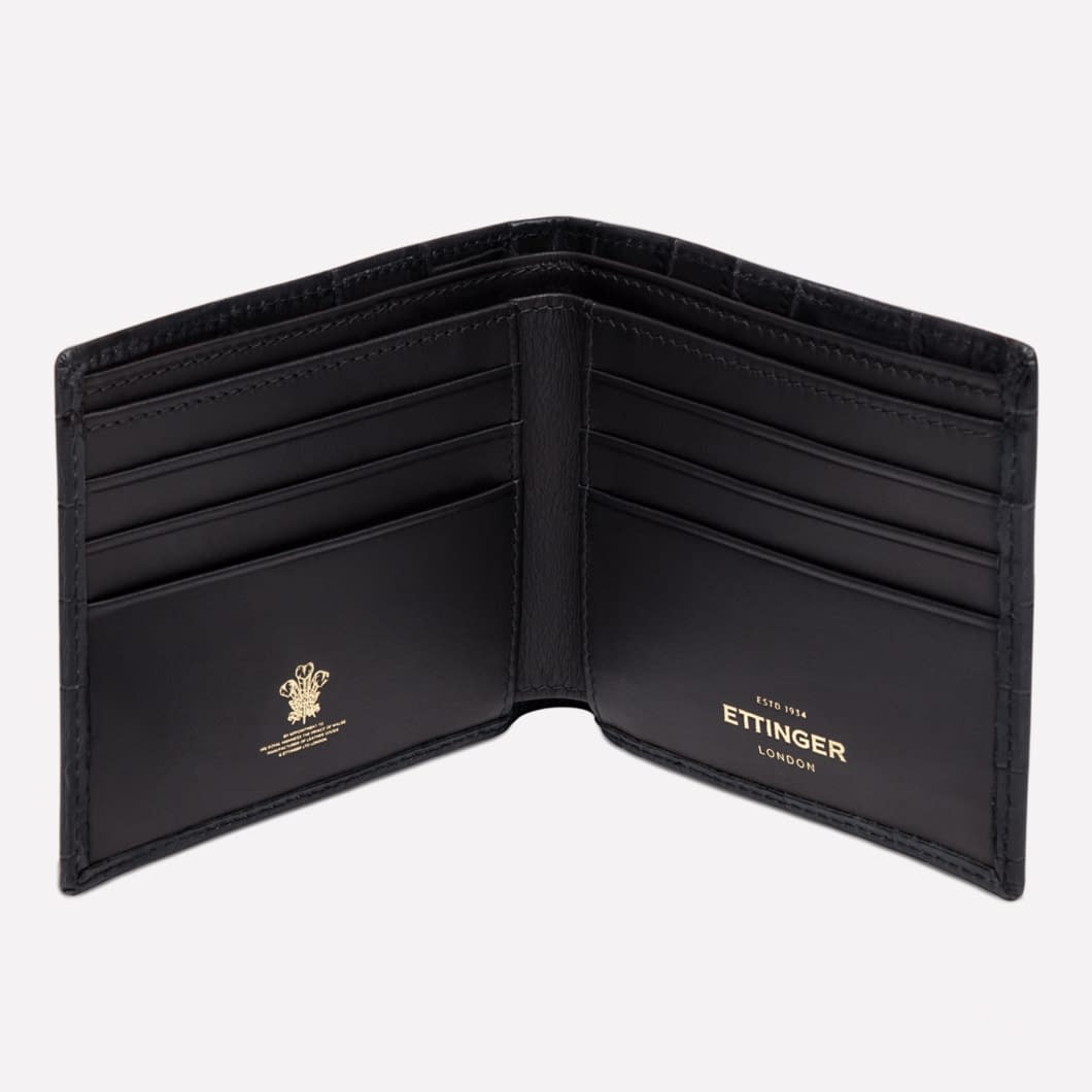 ETR CROCO Billfold Wallet with 6 C/C